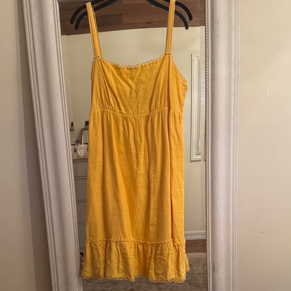 Juicy Couture Yellow Spaghetti Strap Sundress